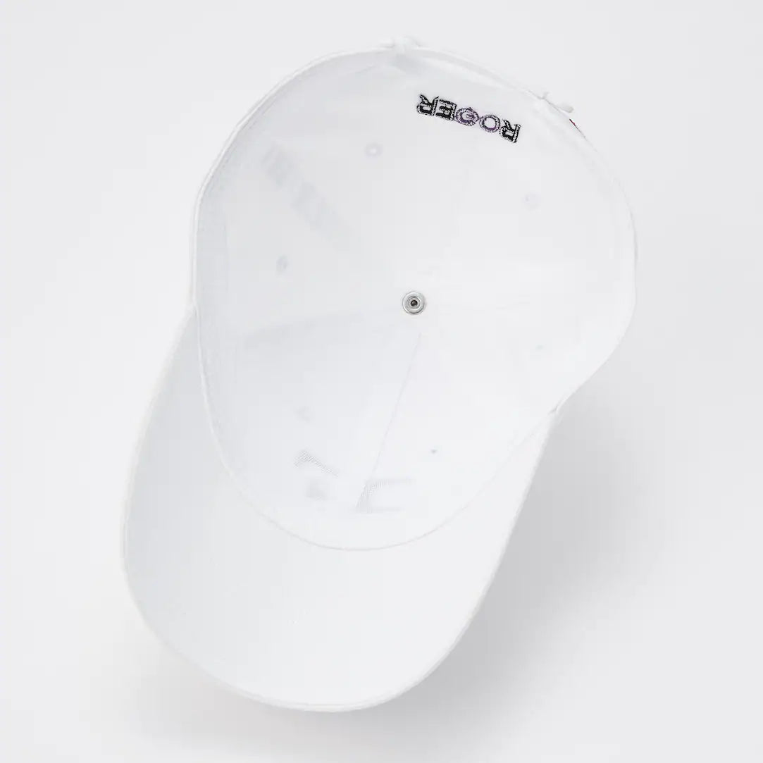 Roger Federer RF Cap Uniqlo Special Edition US Open White