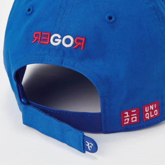 Roger Federer RF Cap Uniqlo Blue
