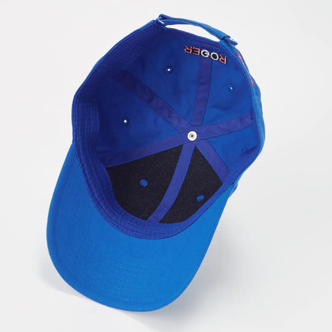 Roger Federer RF Cap Uniqlo Blau