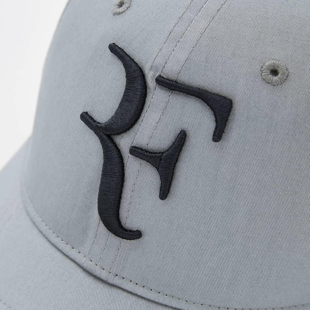 Roger Federer RF Cap Uniqlo Grey