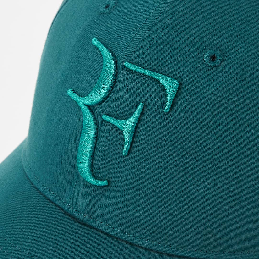 Roger Federer RF Cap Uniqlo Emerald Green