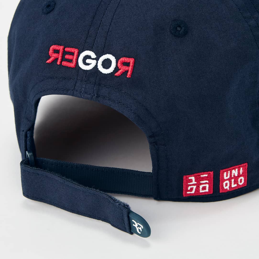 Roger Federer RF Cap Uniqlo Navy