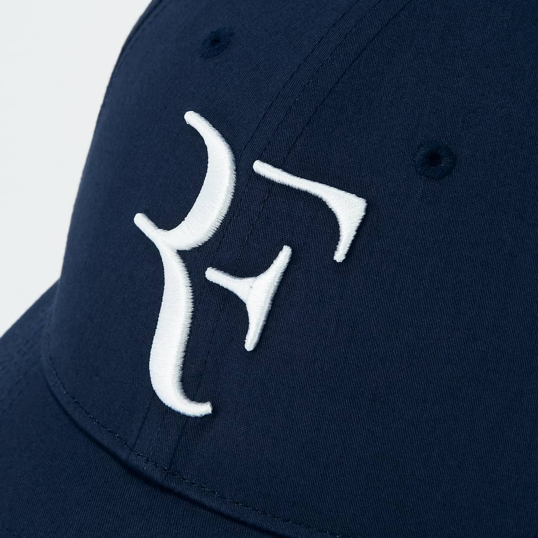 Roger Federer RF Cap Uniqlo Navy