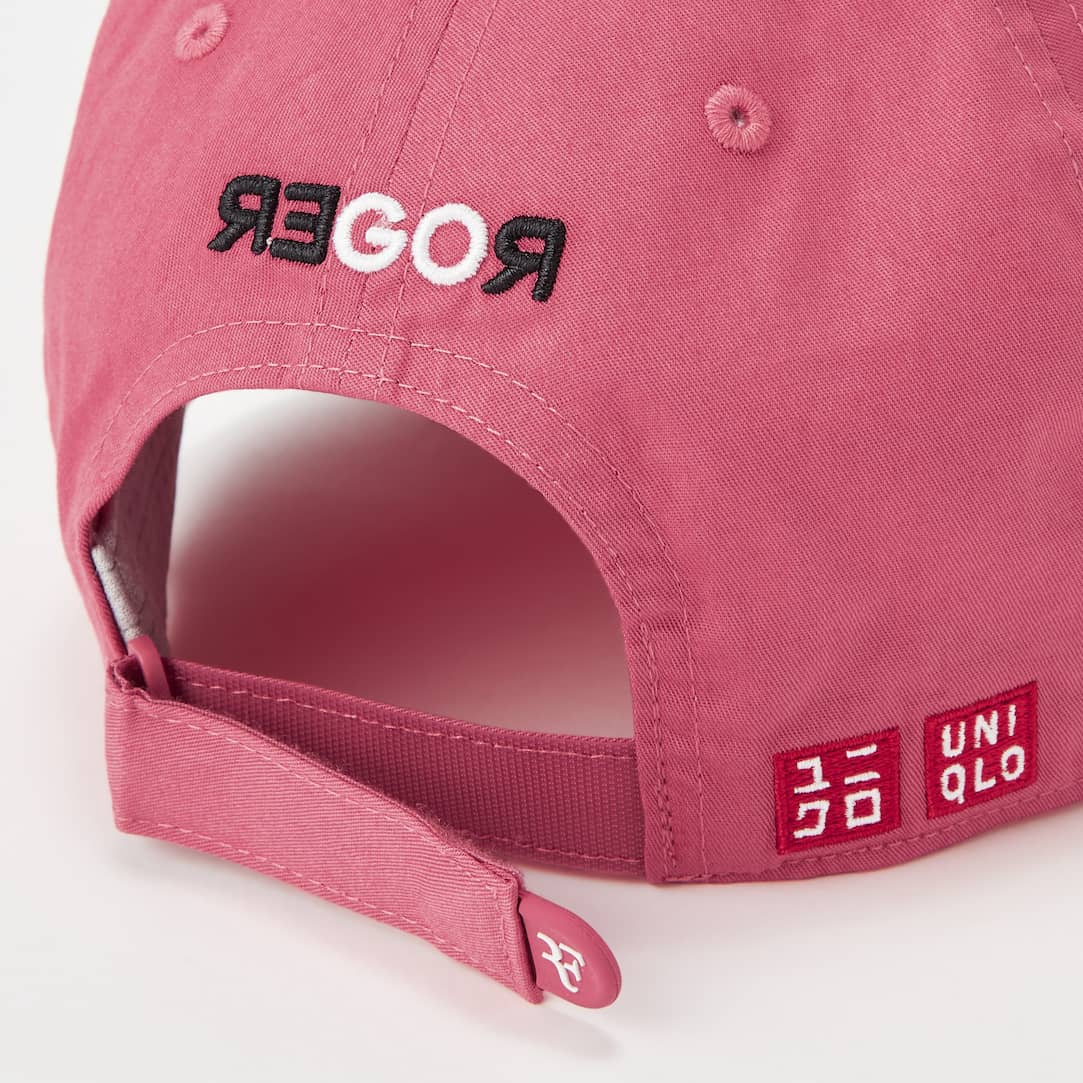 Roger Federer RF Cap Uniqlo Pink
