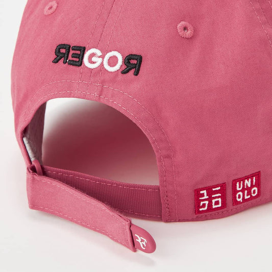 Roger Federer RF Cap Uniqlo Pink