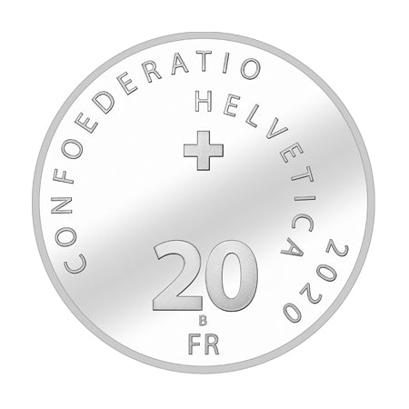 Roger Federer 20-franc silver commemorative coin