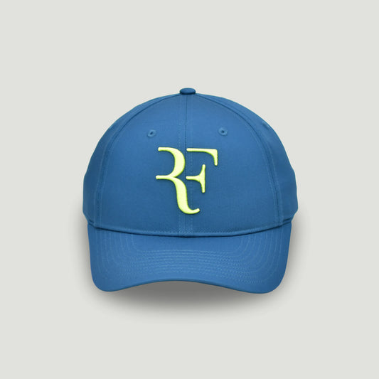 Uniqlo x Roger Federer "RF" Cap - US Open 2026 Collection (Blau/Gelb)