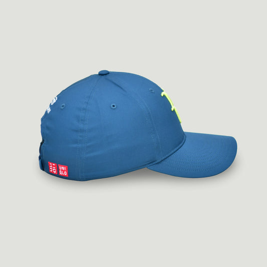 Uniqlo x Roger Federer "RF" Cap - US Open 2026 Collection (Blau/Gelb)