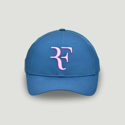 Uniqlo x Roger Federer "RF" Cap - US Open 2026 Collection (Blau/Pink)
