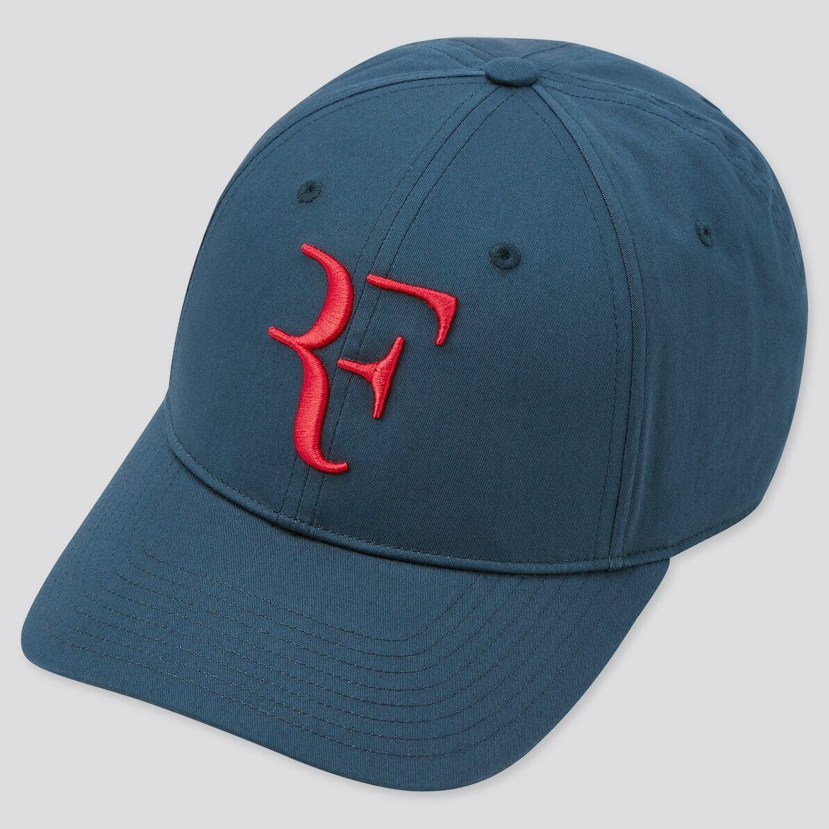 Roger Federer RF Cap Uniqlo Special Edition French Open Blau