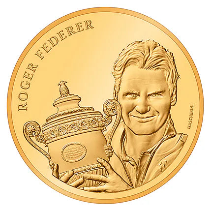 Roger Federer 50-franc gold commemorative coin