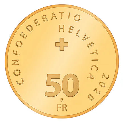 Roger Federer 50-franc gold commemorative coin