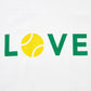 Roger Federer T-Shirt Weiss Peace for All - Special Edition