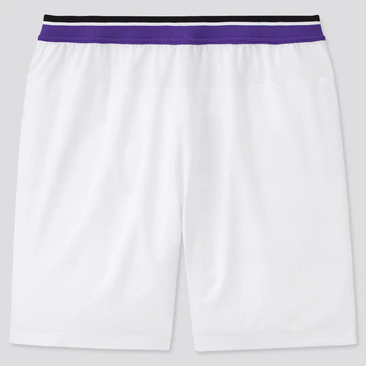 Roger Federer RF Short Dry-Ex US Open 2022 Uniqlo Blanc