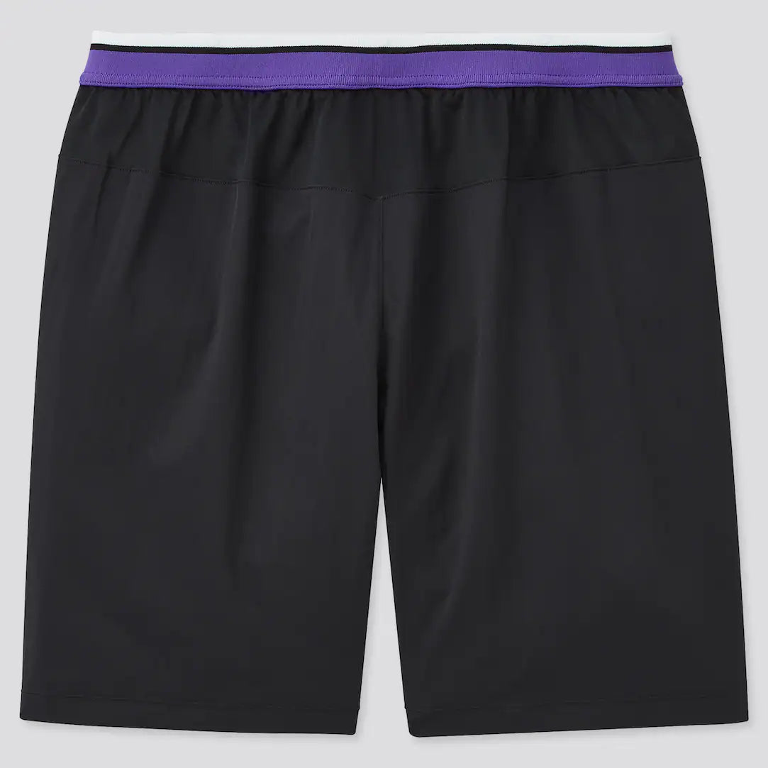 Roger Federer RF Shorts Dry Ex US Open 2022 Uniqlo Black tennisvibe