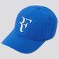 Roger Federer RF Cap Uniqlo Blau