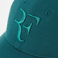 Roger Federer RF Cap Uniqlo Smaragdgrün