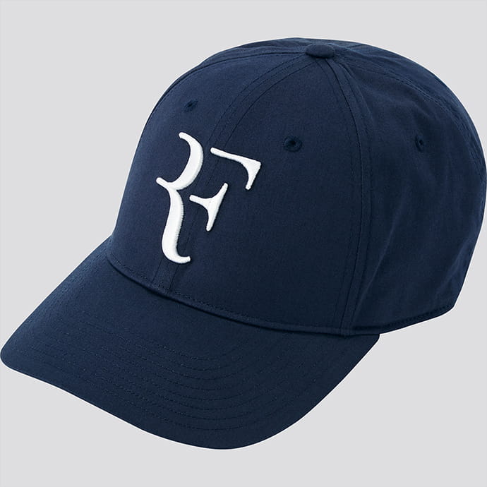 Roger Federer RF Cap Uniqlo Navy