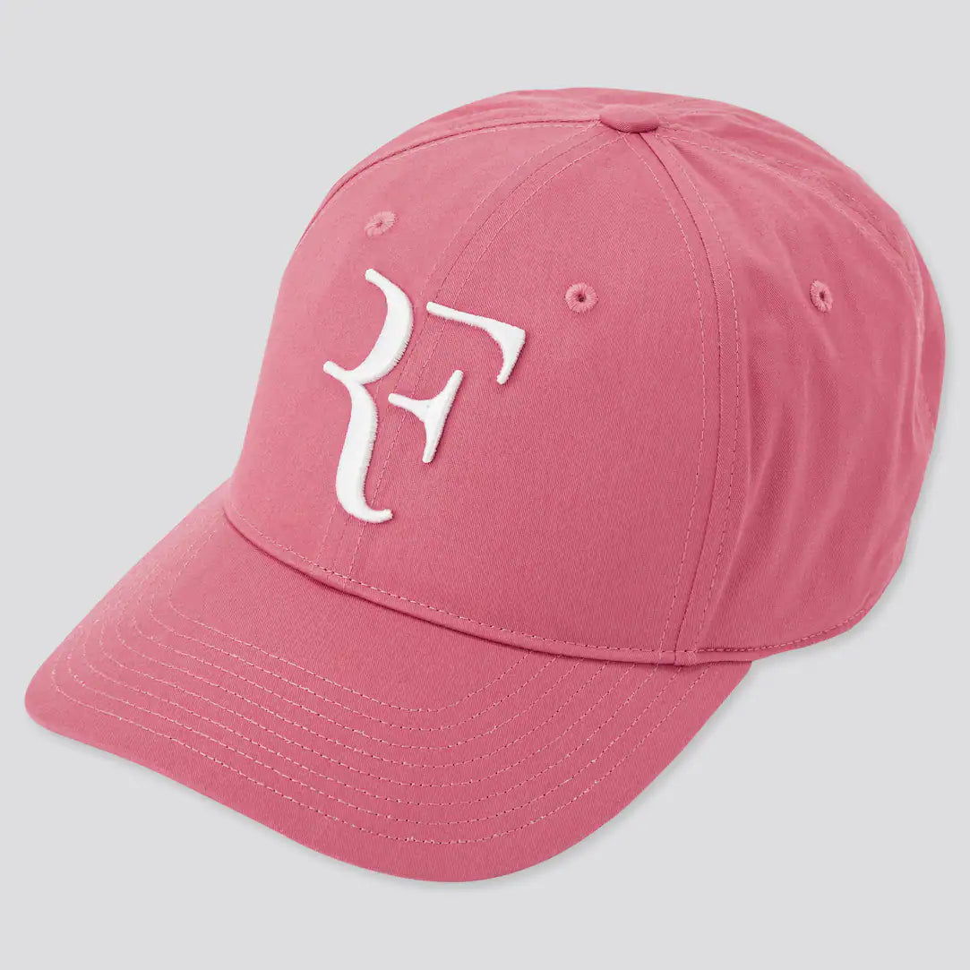 Roger Federer RF Cap Uniqlo Rosa