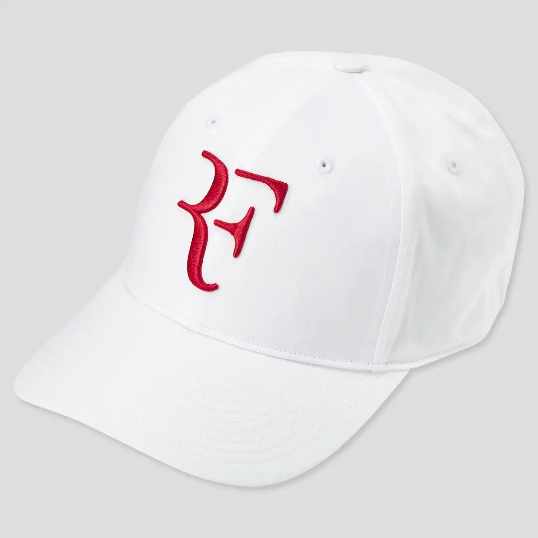 Roger Federer RF Cap Uniqlo Weiss