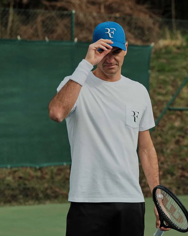 Roger Federer RF T Shirt White